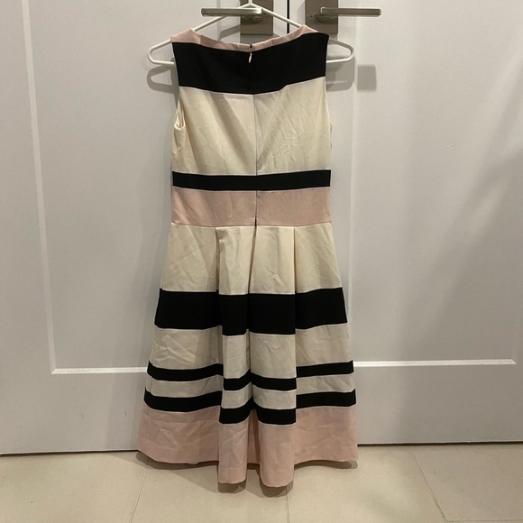 Lauren Ralph Lauren Pink Ivory Striped Dress size 2 - Picture 2 of 5
